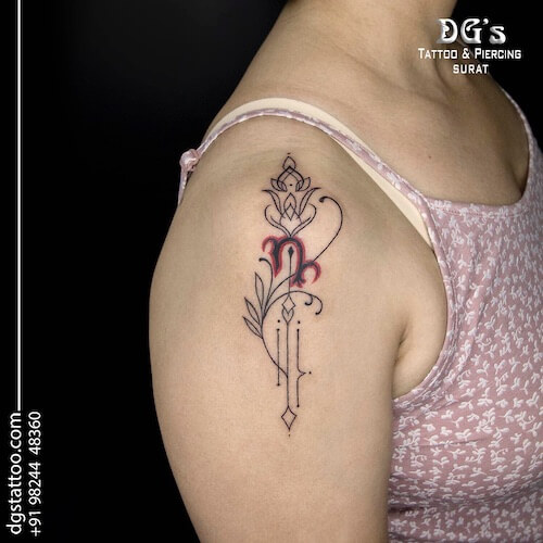 Capricorn tattoos for women