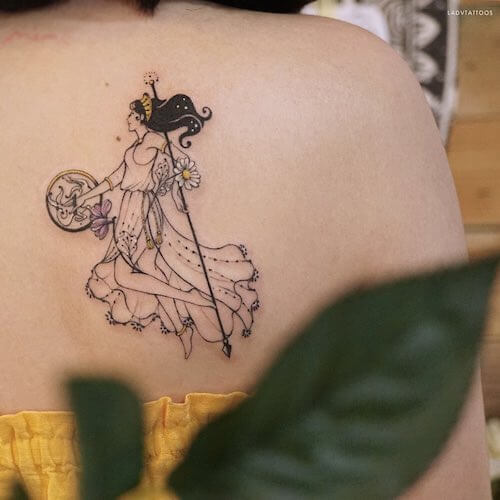 Capricorn tattoos for women