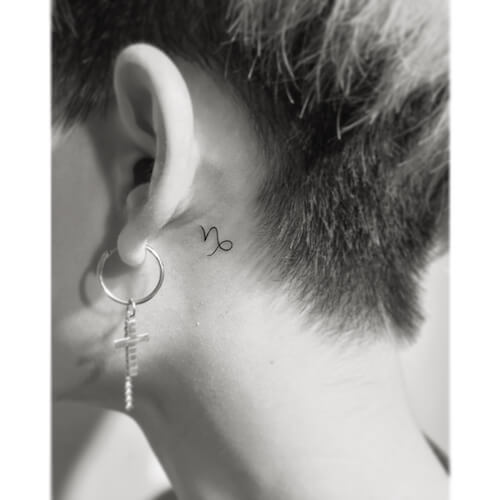 Capricorn tattoos for women