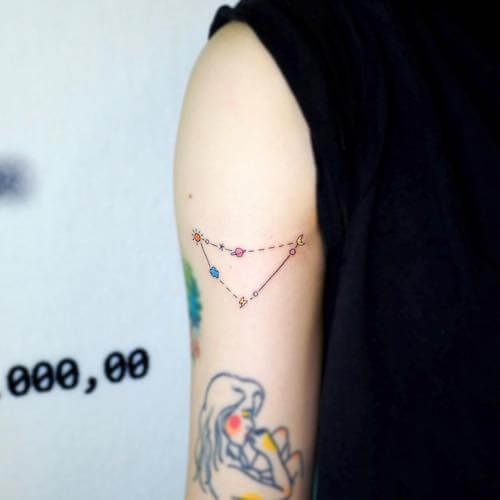 Capricorn tattoos for women