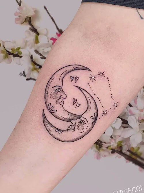Gemini tattoos women