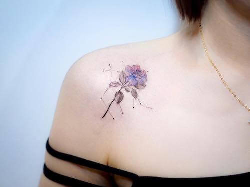Gemini tattoos women