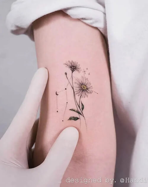 Gemini tattoos women
