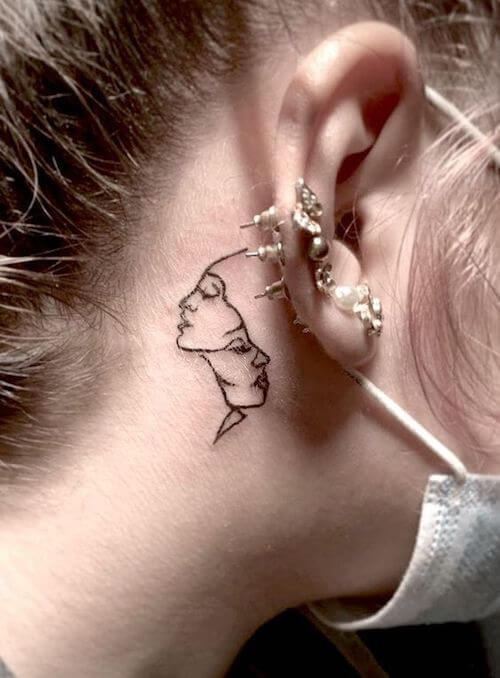 Gemini tattoos women
