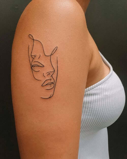 Gemini tattoos women