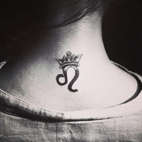 Leo tattoos women