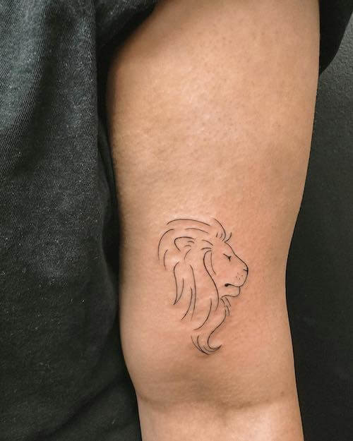 Leo tattoos women