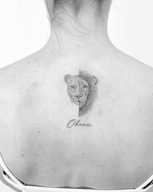 Leo tattoos women