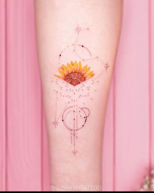 Leo tattoos women