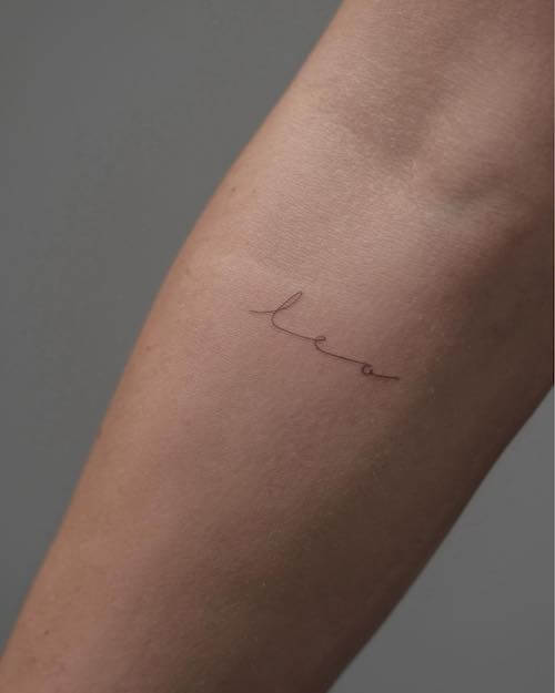 Leo tattoos women