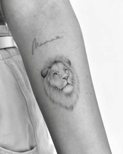 Leo tattoos women