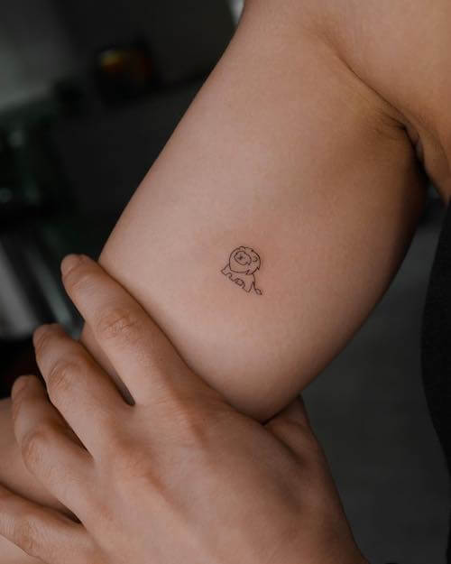 Leo tattoos women