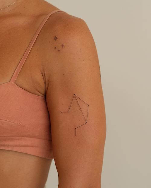 Libra tattoos for women