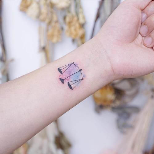 Libra tattoos for women