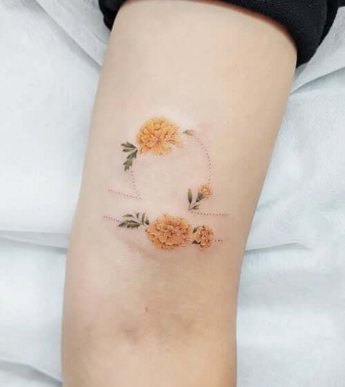 Libra tattoos for women