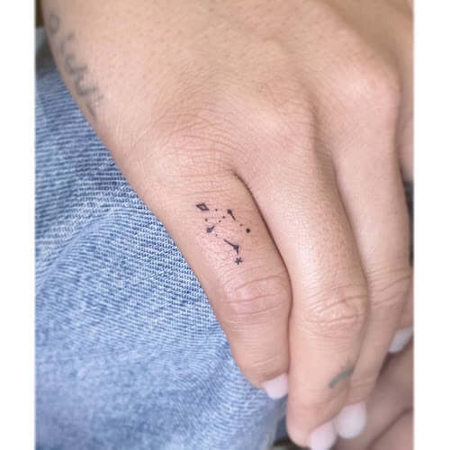 Libra tattoos for women