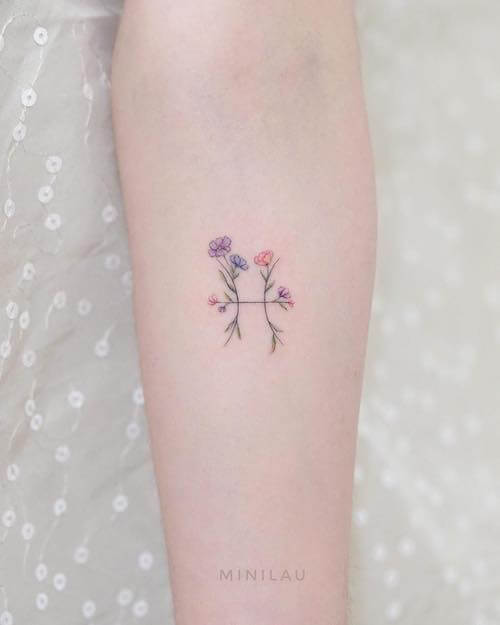 Pisces tattoos for women