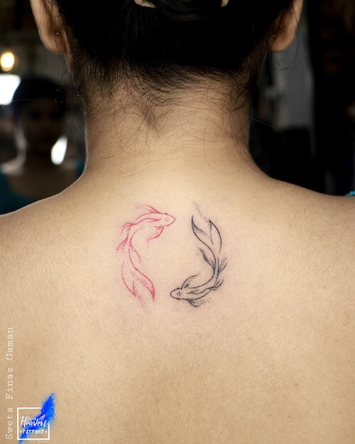 Pisces tattoos for women