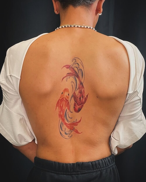 Pisces tattoos for women