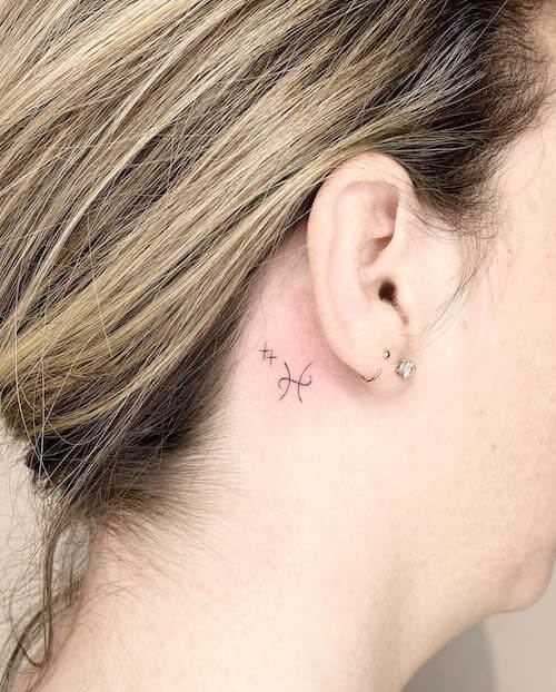 Pisces tattoos for women