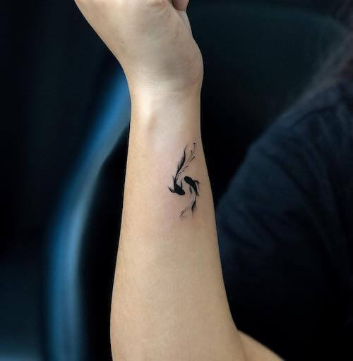 Pisces tattoos for women