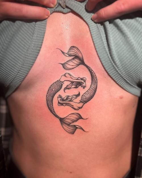 Pisces tattoos for women