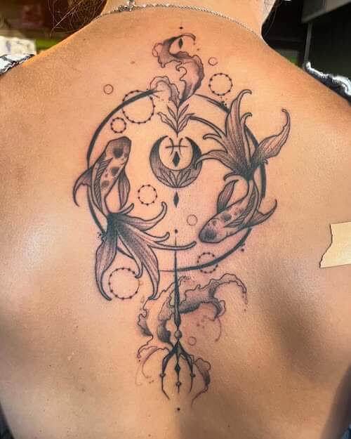 Pisces tattoos for women
