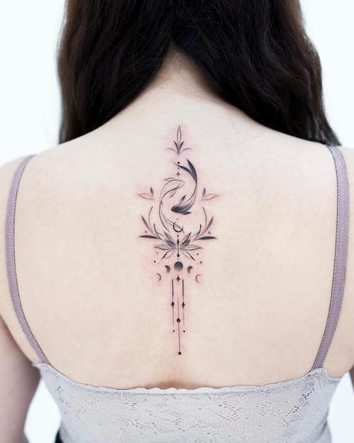 Pisces tattoos for women