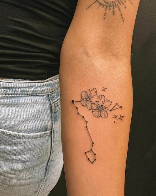 Pisces tattoos for women