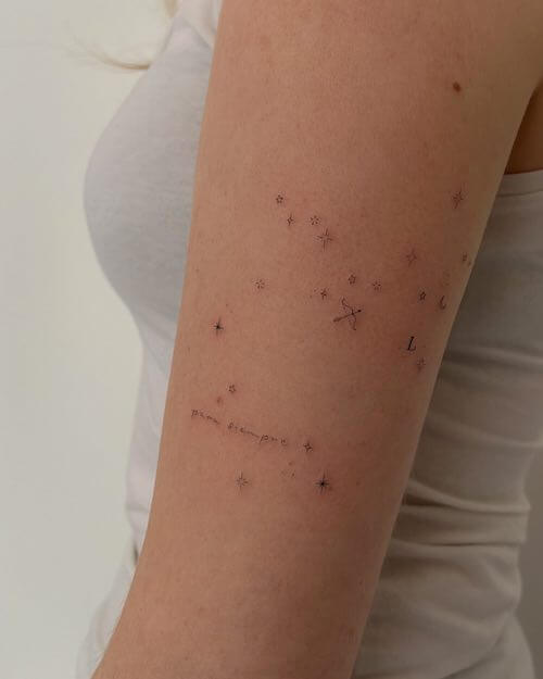 Sagittarius tattoos women