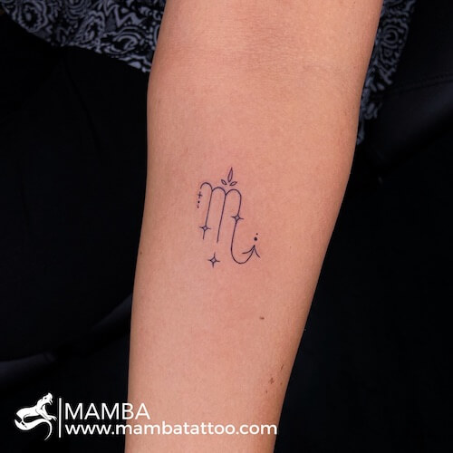 scorpio tattoos women