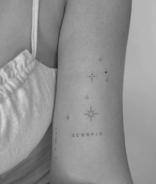 scorpio tattoos women