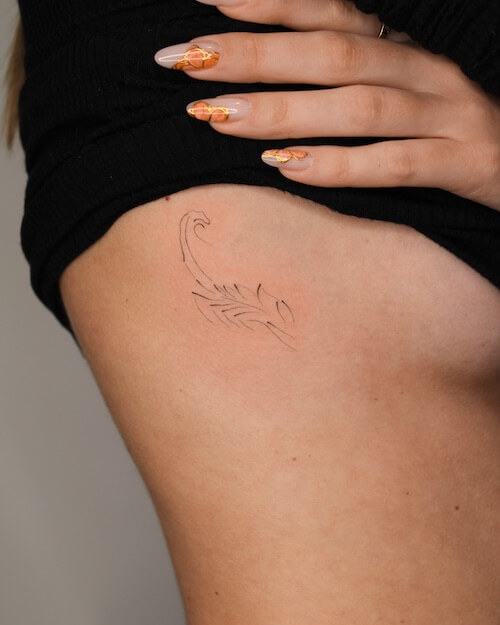 scorpio tattoos women