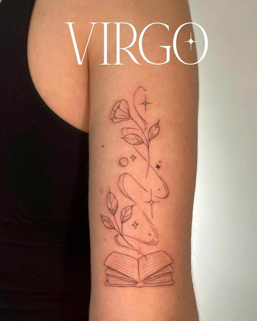 Virgo tattoos women