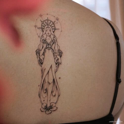 Virgo tattoos women