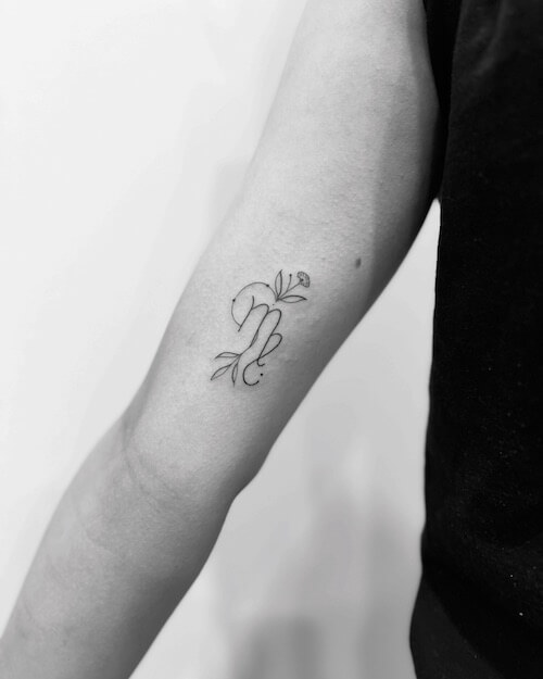 Virgo tattoos women