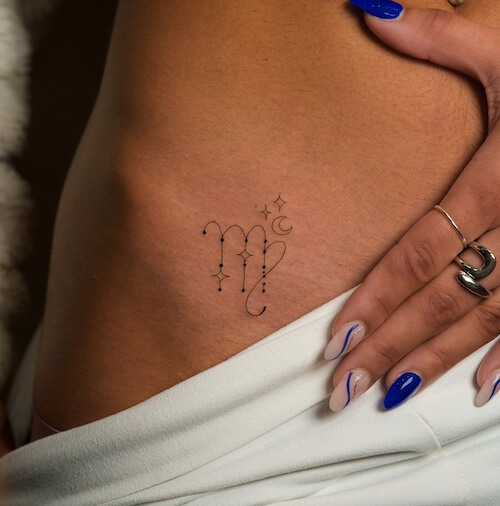 Virgo tattoos women
