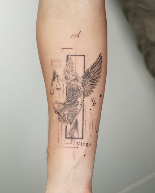 Virgo tattoos women