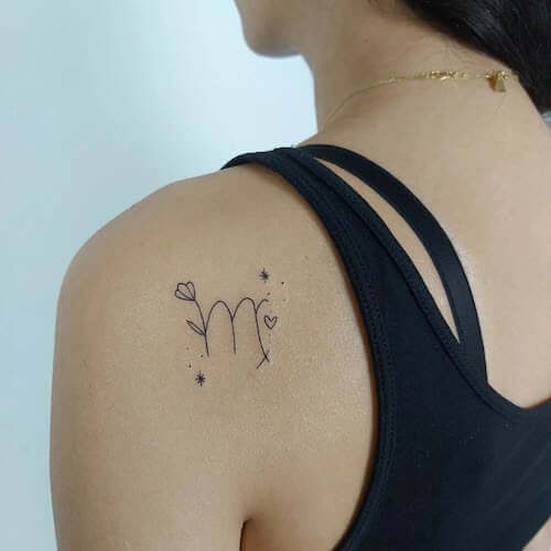 Virgo tattoos women