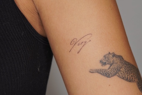 Virgo tattoos women