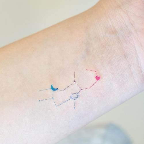Virgo tattoos women