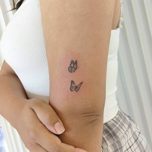 Little Butterfly Tattoo