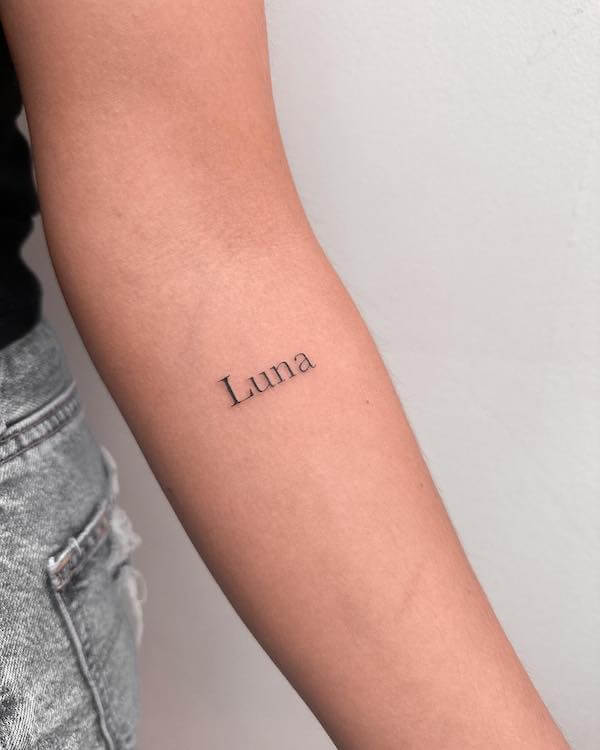 Words Tattoo