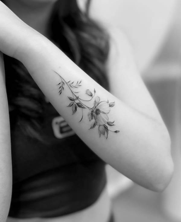 Floral Tattoo