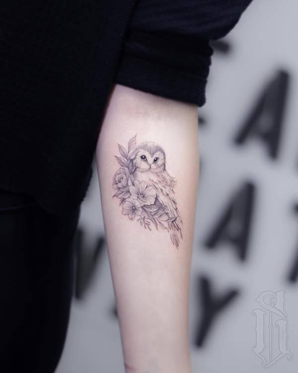 Owl Tattoo