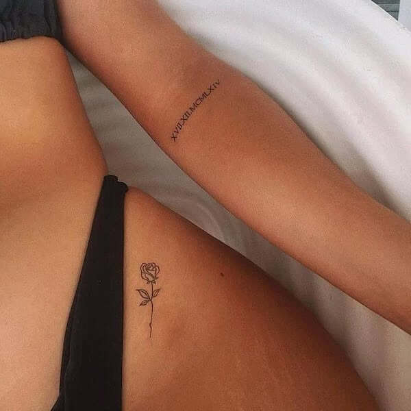 Small Hip Tattoo