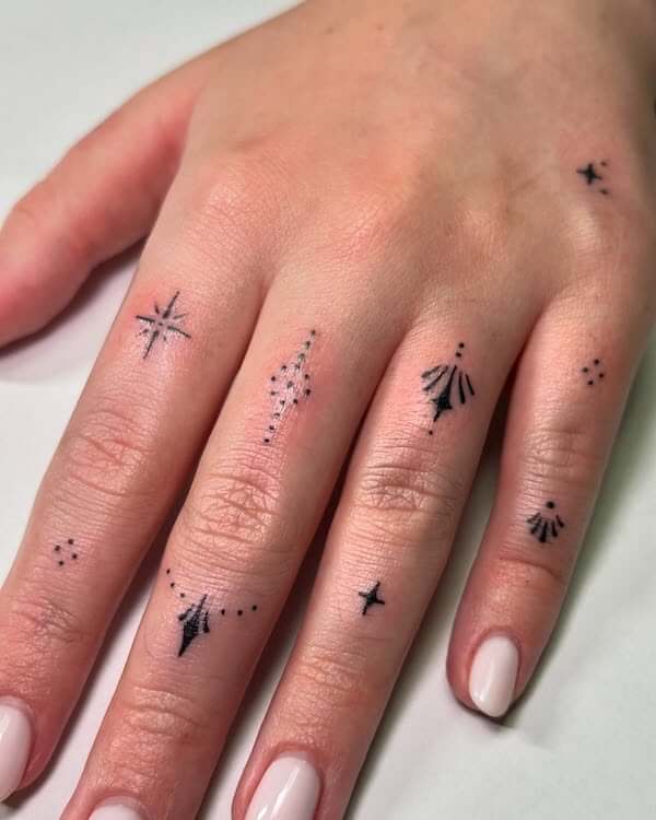 Small Finger Tattoo